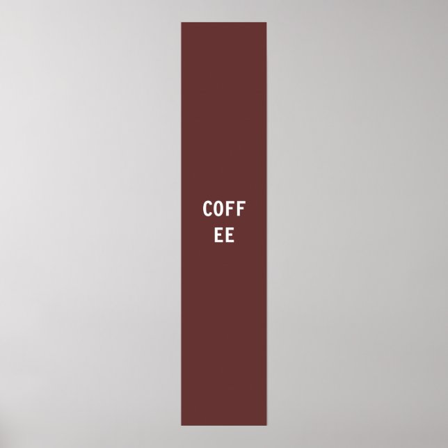 kaffe poster (Framsidan)