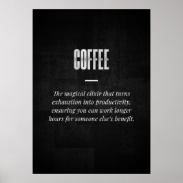 Kaffe Poster