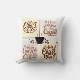 Kaffe Poster Kudde