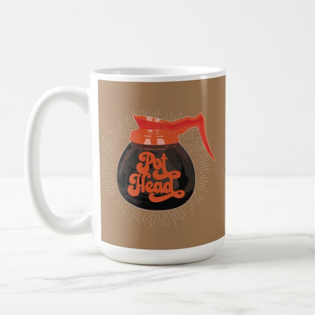 (Kaffe) Pot Head Coffee Mugg (Vänster)