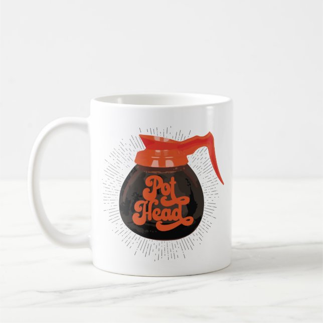 (Kaffe) Pot Head Coffee Mugg (Vänster)
