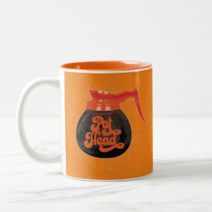 (kaffe) Pot Head Two-Tone Coffee Mugg
