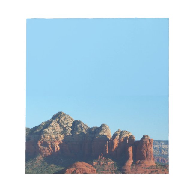 Kaffe Pot Sten I i Sedona Arizona Anteckningsblock (Framsida)