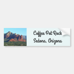 Kaffe Pot Sten I i Sedona Arizona Bildekal