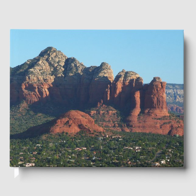 Kaffe Pot Sten I i Sedona Arizona Gästböcker (Framsida)