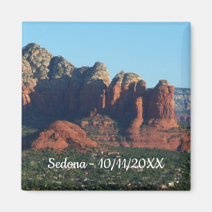 Kaffe Pot Sten I i Sedona Arizona Magnet