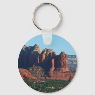 Kaffe Pot Sten I i Sedona Arizona Nyckelring