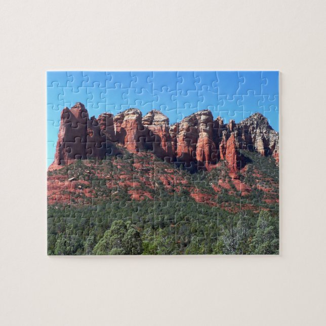 Kaffe Pot Sten II i Sedona Arizona Pussel (Horisontell)