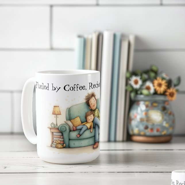 Kaffe, präglad av Naps Fars dag Kaffemugg (Skapare uppladdad)