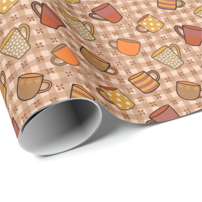 Kaffe Presentpapper (Rullad Hörn)