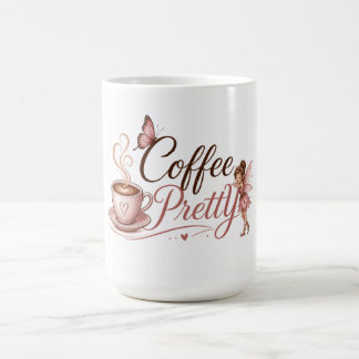 Kaffe Pretty logotyp kopp