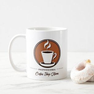 Kaffe, professionell cafe espresso-butik kaffemugg