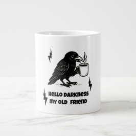Kaffe Raven - Hej Mörker min gamle vän Jumbo Mugg
