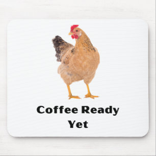 Kaffe-Redot än.. kycklingar, humor, lustigt Musmatta