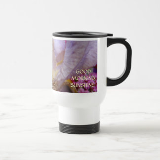 KAFFE RESKÅP PRESENT Iris Blommor Vår Resemugg