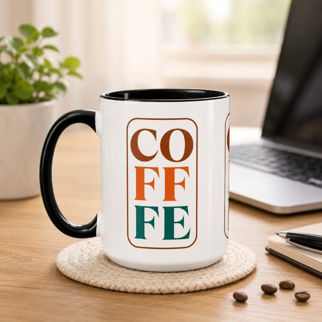 Kaffe Retro Combo Mugg för kaffefanatiker (Skapare uppladdad)