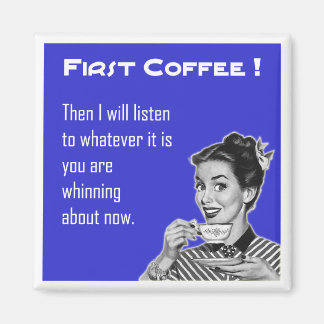 Kaffe Retro - Magnet