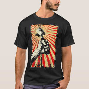 Kaffe Revolution Distress T Shirt