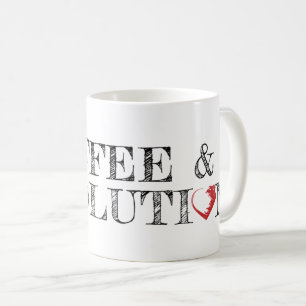 Kaffe & revolutionlogotypmugg kaffemugg
