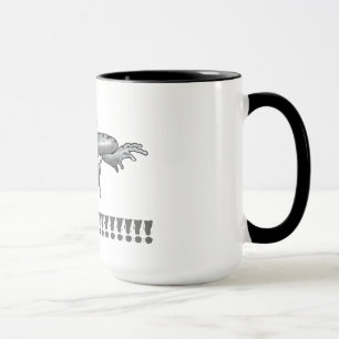 Kaffe!!!!!!!!! Rita konst, hoppa grodan Mugg