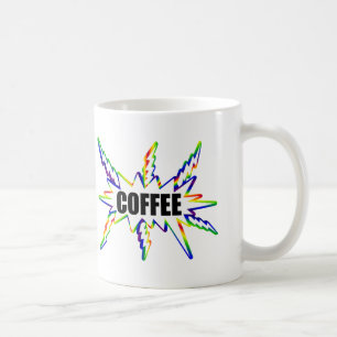 Kaffe rusar kaffemugg