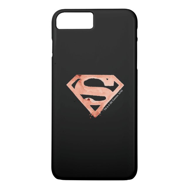 Kaffe S-symbol - röd Case-Mate iPhone Skal (Baksida)
