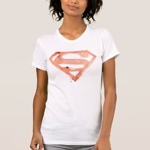 Kaffe S-symbol - röd Tee Shirt