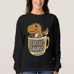Kaffe-Saurus Dinosaur-kaffe Älskare art 4 T Shirt