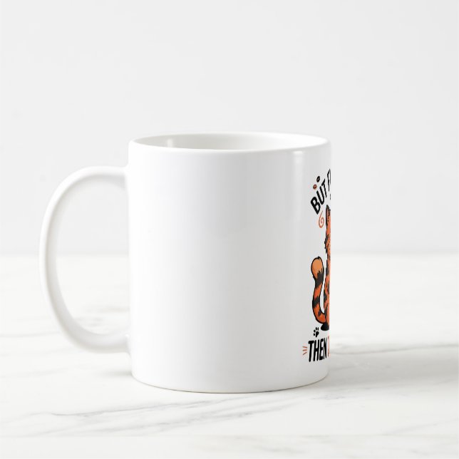 Kaffe. Sedan hantera vad katten än har ställt till Kaffemugg (Vänster)