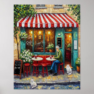 Kaffe Shop Cafe Poster