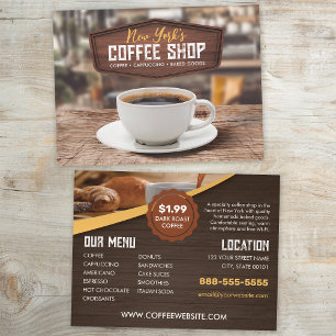 Kaffe Shop Cafe Vykort