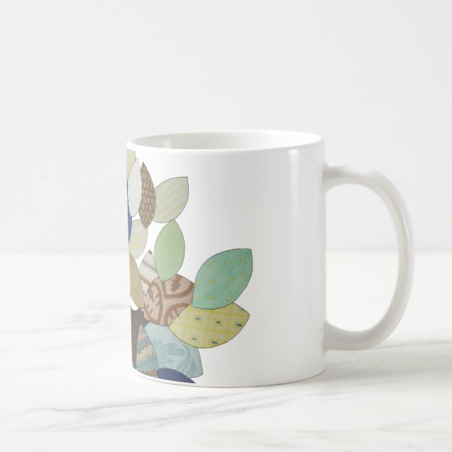 Kaffe silver Träd Mugg (Höger)