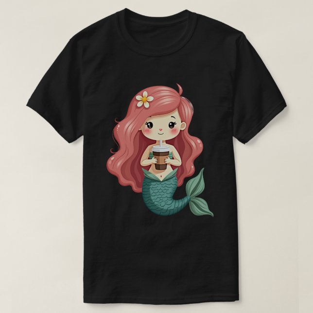 Kaffe Sjömermaid T Shirt (Design framsida)