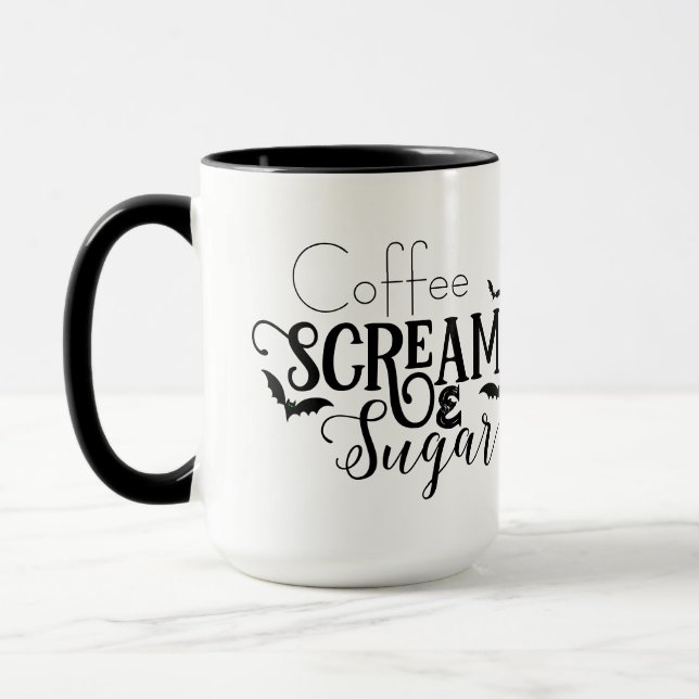 Kaffe Skräm och socker Mugg (Vänster)
