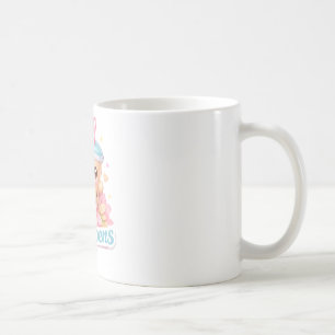 Kaffe, skratt, mugg