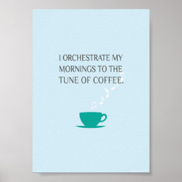 Kaffe Skriv ut 5 i x 7 tum Poster