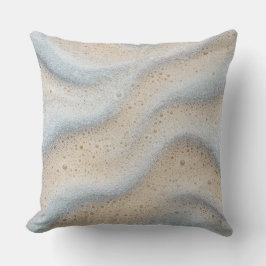 Kaffe skum textur kudde