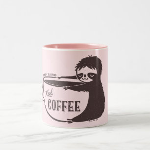 Kaffe Sloth Två-Tonad Mugg