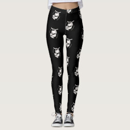 Kaffe Sloth (vit) Leggings