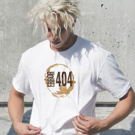 Kaffe slut Fel 404 - Roligt Kaffeälskare Present T Shirt