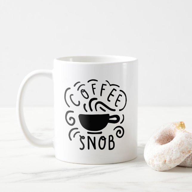 Kaffe Snob Kaffemugg (Med munk)