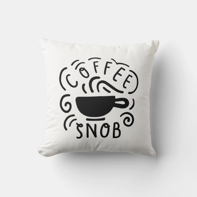 Kaffe Snob Kudde (Framsida)