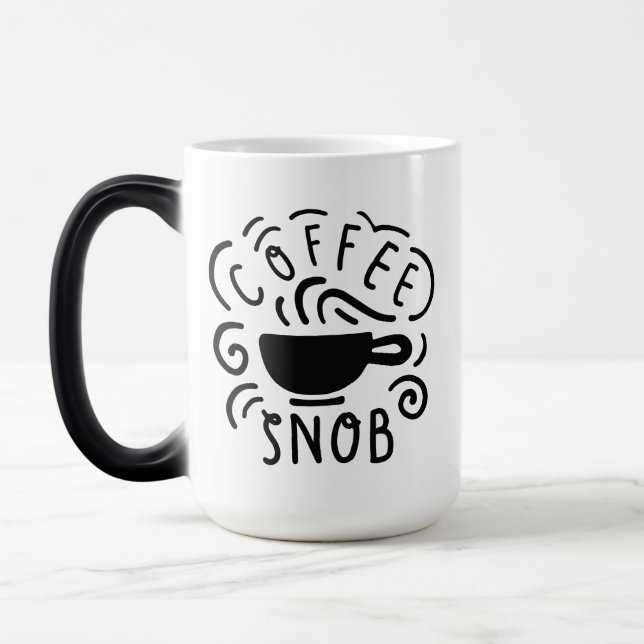Kaffe Snob Magisk Mugg (Vänster)
