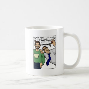 Kaffe som är ledar- vs Sommelier Kaffemugg