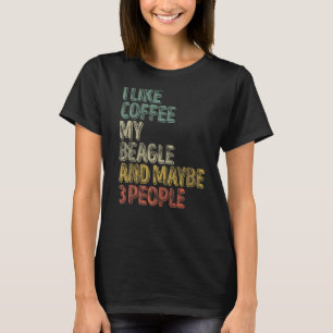 Kaffe som jag gillar kaffe min beagle och kanske 3 t shirt