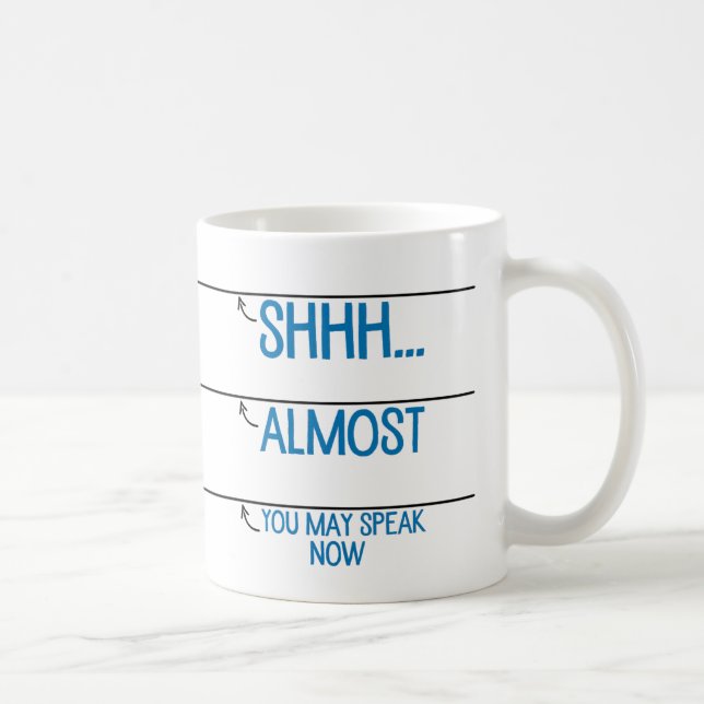 Kaffe som mäter koppen: Du maj talar nu muggen Kaffemugg (Höger)