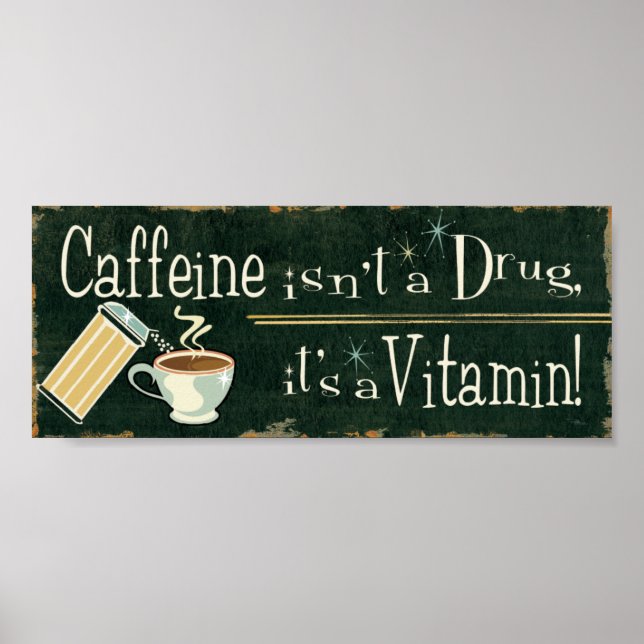 Kaffe som Vitaminer 2 Poster (Framsidan)