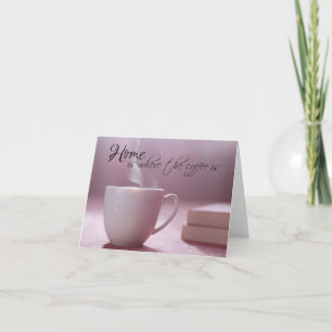 Kaffe, sötkaffeanteckningskort kort