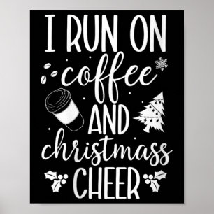 Kaffe-&stämpel i Springa; Julafton i julklapp Poster