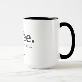 Kaffe, svart 15 oz Ringer Mugg